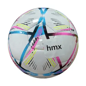 PVC TPU PU cadeau football sport accessoires balle gonflable pour l'entraînement en plein air enseignement taille 5 ballon de football football