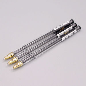 Stylo gel Chenguang 0,5 mm encre noire pour étudiants et bureau AGP69208 Corps en plastique rechargeable - Product Image 4