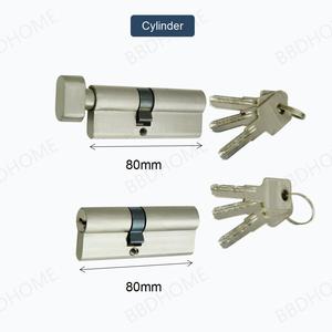 Bán Hot nhôm cửa đòn bẩy xử lý 72 Mét cửa thép xi lanh khóa - Product Image 6