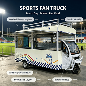 Carrito de Comida Tuk Tuk de Tres Ruedas, Diseño Compacto y Maniobrable para Mercados Nocturnos Concurridos - Product Image 2