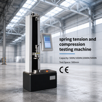 Machine d'essai de tension et de compression à écran tactile Zhongchuang 500N-5kN, précision 1%, norme JIS B7738, directement de l'usine