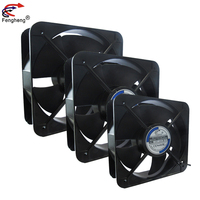 Ventilateur de refroidissement Axial sans balais, roulement à billes, haute qualité, 200mm 220v 110v 20060 cc, moteur de Ventilation