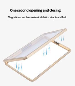 Support d'affichage de <span class=keywords><strong>carte</strong></span> en métal avec cadre magnétique de protection UV pour cartes de support PSA BGS MTG TCG Pokémon avec garde SlabMags - Product Image 5