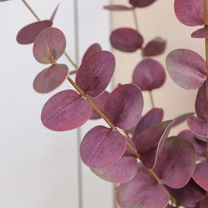 Luxe mariage maison jardin décor élégant vert eucalyptus <span class=keywords><strong>plante</strong></span> artificielle extérieur fenêtre affichage Arrangement en plastique - Product Image 4