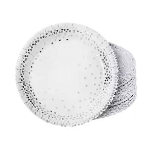 Hot Selling Modern 9 Inch Disposable Polka Dotted Confetti Foil Paper <b>Plates</b> Excellent Quality Birthday Party Supplies - Product Image 1
