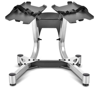 Ensemble d'haltères réglables avec support pour hommes-Parfait pour la gymnastique à domicile et l'entraînement en force