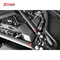 XTREME Couvercle de boîte à fusibles 100% fibre de carbone sèche brillant/mat pour compartiment moteur BMW M3 M4 G80 G82, couvercle supérieur de boîte à fusibles de relais