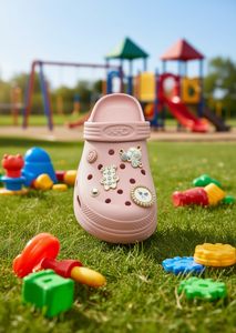 Sandali Zoccoli per Bambini con Spille Animate Taglia 21, Estivi per Ragazze, Suola in EVA, Slip-On - Product Image 2