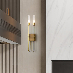 Lámpara de Pared Moderna Minimalista Mountain Water And Wood, E14 LED, 140x560mm, con Interruptor, Montaje en Pared - Product Image 3