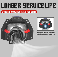 Lentille de projecteur Bi Led de 3 pouces Lentille de projecteur Led Autres accessoires d'éclairage de voiture Lentille LED de voiture 6000K Projecteur Bi Laser 3.0