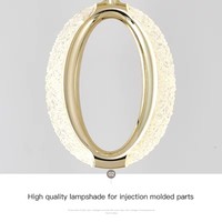 Lampe suspendue LED longue et moderne pour escalier, hall, salon, loft, table à manger, villa duplex, grand lustre LED doré