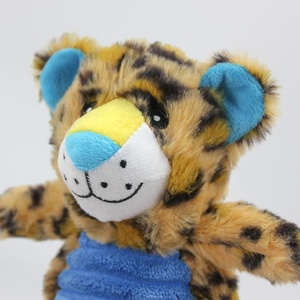 Jouet en peluche interactif <span class=keywords><strong>pour</strong></span> <span class=keywords><strong>chien</strong></span>, motif léopard, tigre, lion, girafe, avec corde en coton <span class=keywords><strong>pour</strong></span> nettoyer les dents, vente en gros - Product Image 3