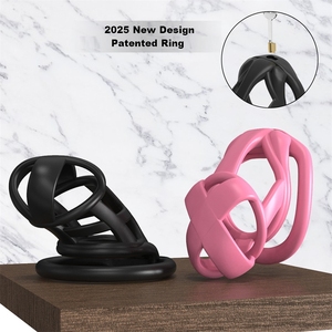 2025 nouveau dispositif de chasteté masculine conception ergonomique serrure furtive pour adultes Cage de confinement extrême solitaire - Product Image 2