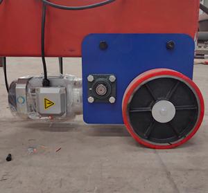 Cadre de grue à portique motorisé avec boîte de vitesses de palan Capacité de 1 à 5 tonnes Hauteur de levage de 10m Portée de 16.5m Déplacement facile pour le levage de petits espaces - Product Image 6