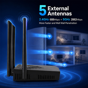 Router <span class=keywords><strong>WIFI</strong></span> 7 de Doble Banda Mikrotik <span class=keywords><strong>TP</strong></span> <span class=keywords><strong>Link</strong></span> Tenda Cisco Better Style, Router Inalámbrico OpenWrt BE3600 para el Hogar - Product Image 2