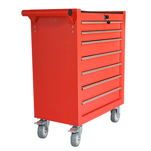 Armoire à outils mobile avec 7 tiroirs, chariot de rangement roulant, revêtement poudré, capacité de charge de 300 kg - Product Image 5