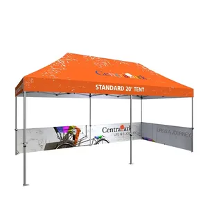 Tùy chỉnh in 10x10 Tán lều quảng cáo bật lên sự kiện gấp nhôm marquee gazebo tán mái Hàng đầu triển lãm thương mại lều