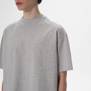 Camiseta de Manga Corta para Hombre, Diseño Desestructurado con Cuentas y Estilo Patchwork, Corte Holgado y Casual para Verano, Top EL Flashing - Product Image 2