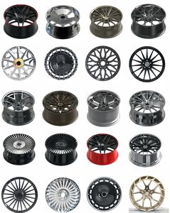 722auto Jantes forgées chromées de 26 pouces, 22, 24, 26, 28, 30 pouces, 5x120, 5x114.3, 6x139.7, jantes concaves profondes pour Cadillac <span class=keywords><strong>Escalade</strong></span> - Product Image 5