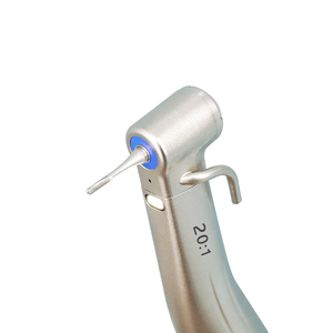 หัวกรอฟันแบบไฟเบอร์ออปติก SG20/SG20L E Type ความเร็วต่ำ อัตราทด 20:1 พร้อมวงแหวนสีเขียว หัวกรอเพิ่มแรงแบบวงแหวนสีเขียว - Product Image 6