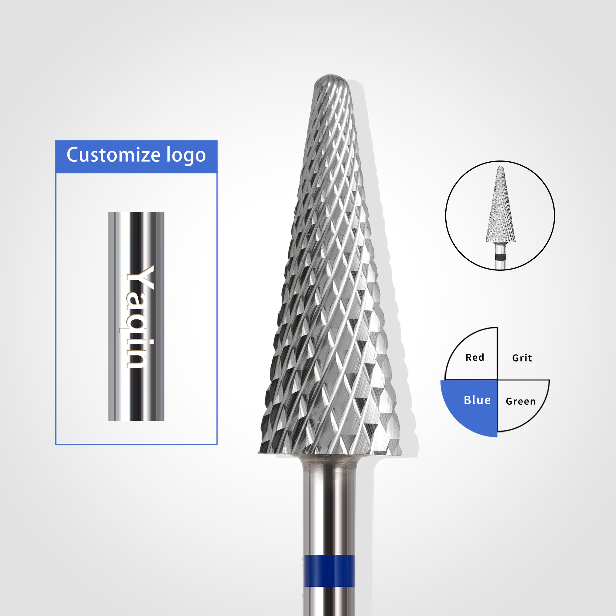 conical shape bit