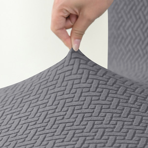Elasticité Bar Chaise Couverture T-jacquard Stretch Chaise Courte Protecteur Couvre Maison Hôtel <span class=keywords><strong>Club</strong></span> Bar Chaise Couverture - Product Image 3