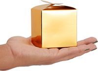 Offre Spéciale Sweet Bakery Cupcake boîte en papier pliable pour l'emballage de gâteau boîtes d'emballage alimentaire cadeau avec poignée
