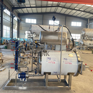<span class=keywords><strong>Autoclave</strong></span> industriel de stérilisation en conserve de thon de poisson en conserve Stérilisateur de cornue en cascade d'eau de viande en conserve - Product Image 3