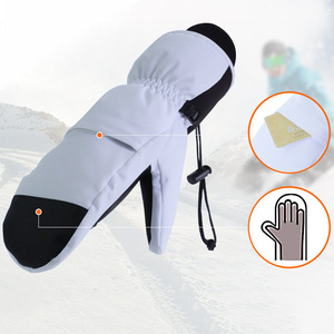 Gants <span class=keywords><strong>de</strong></span> <span class=keywords><strong>ski</strong></span> imperméables pour l'hiver, mitaines <span class=keywords><strong>de</strong></span> neige à doigts entiers, écran tactile et résistants à l'usure - Product Image 3