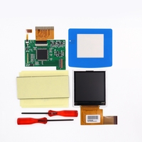 Kit d'écran LCD IPS rétroéclairé haute luminosité Hispeedido 2,2 pouces avec différents objectifs pour Game Boy Color
