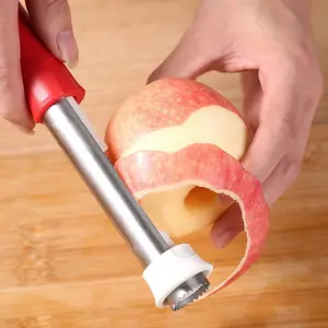 Moda Venda quente Descascador De Frutas Manual Pêra Doméstica Apple Cortador Slicer Manual Apple Peeler Máquina Apple Corer