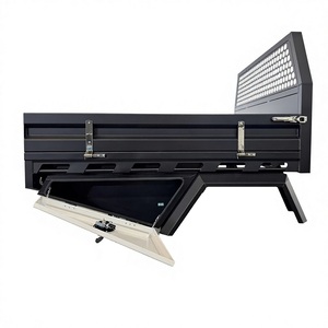 Caja de Aluminio Impermeable para Camioneta de Cabina Simple/Doble con Toldo Trasero Deslizable para Camioneta - Product Image 1