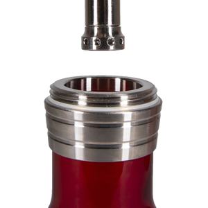 Mini Shisha Venta superior Alta calidad Plata Acero inoxidable 40CM <span class=keywords><strong>Amy</strong></span> <span class=keywords><strong>Deluxe</strong></span> Hookah Narguile Shisha Fumar Set Hookah - Product Image 6