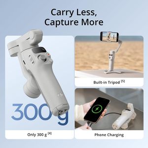Estabilizador de Gimbal <span class=keywords><strong>Osmo</strong></span> Mobile 7 de 3 Ejes |   Trípode Integrado Ultraligero, ActiveTrack, Edición con un Toque, Carga del Teléfono, Batería de Larga Duración - Product Image 2