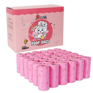 ถุงเก็บมูลสัตว์เลี้ยงแบบย่อยสลายได้ ปี 2025 สีชมพูใหม่ ขายส่งจากโรงงาน ผู้ผลิตตามสั่ง ถุงกำจัดมูลสัตว์เลี้ยง ถุงใส่ขี้สุนัข - Product Image 1