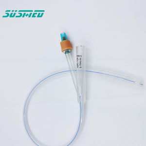 สายสวนซิลิโคนซิลิโคนบริสุทธิ์แบบสองทางทางการแพทย์แบบใช้แล้วทิ้ง2ทาง - Product Image 3