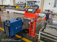 CNC Oxyful machine de découpe Portique portable Plasma cutter LGK 120 pour couper le métal