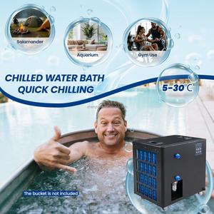 Bain de glace automatique ZT pour usage domestique avec compresseur, machine de refroidissement portable pour la cryothérapie et le système de récupération - Product Image 2