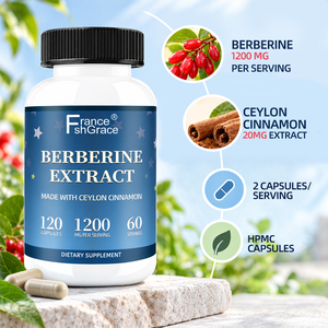 Complément Nutraceutique Shecome à la Berbérine, Fabricant de Capsules d'Extrait de Berbérine et de Cannelle de Ceylan pour Soutenir la Santé Cardiaque - Product Image 2