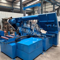 Scie à métaux de coupe de métal de haute précision GHS4250 Machine de sciage à bande horizontale CNC
