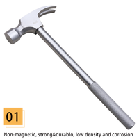 X-SPARK marteau de sécurité en titane anti-étincelles de qualité industrielle bricolage OEM 1lb 310mm outil de Construction pour le travail dans l'espace aérien