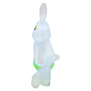 Decoración Inflable <span class=keywords><strong>de</strong></span> Conejo Blanco al Mejor <span class=keywords><strong>Precio</strong></span> del Fabricante 2024, <span class=keywords><strong>Huevo</strong></span> Verde Inflable para Jardín, <span class=keywords><strong>Patio</strong></span> y Césped - Product Image 3