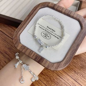 สร้อยข้อมือรูปปลาแมวเหมียว เงินแท้ 999 เครื่องประดับสำหรับผู้หญิง สวมใส่ได้ทุกวัน ดีไซน์รูปสัตว์ สร้อยข้อมือสวยงาม - Product Image 4