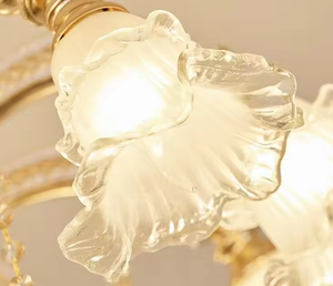 Zèle éclairage meilleur vendeur cristaux décoratif rond pendentif blanc cristal lâche lustre lumière - Product Image 6