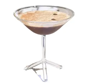 Wholesale Customized Drinking Unique Vintage Glass Blown Creative Cocktail Cope Martini Glasses
