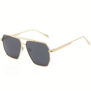 Vente en gros - Lunettes de soleil carrées en métal à double pont pour hommes et femmes, protection UV400, polarisées, en alliage, idéales pour la conduite - Product Image 6