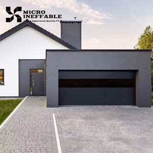 <span class=keywords><strong>Porte</strong></span> de <span class=keywords><strong>garage</strong></span> en acier et verre à <span class=keywords><strong>ouverture</strong></span> latérale, isolée, 8x7, avec télécommande personnalisée et surface finie - Product Image 4