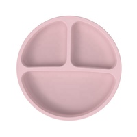 Wellfine Plaque d'alimentation en silicone personnalisée de qualité alimentaire pour enfants Assiette pour bébé en silicone