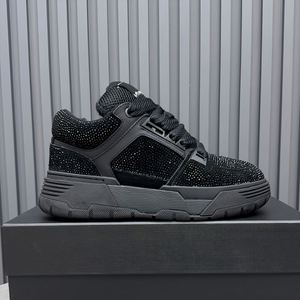 <b>Top</b> Quality New Designer Luxury Shoes <b>Rhinestone</b> Men Fashion Leather Rubber Casual Sneakers Designer Trainer Shoes Men - Product Image 3