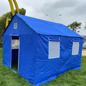 Tenda penampungan bantuan pertama dalam ruangan, tenda peneduh tugas berat gempa darurat bantuan bencana luar ruangan
